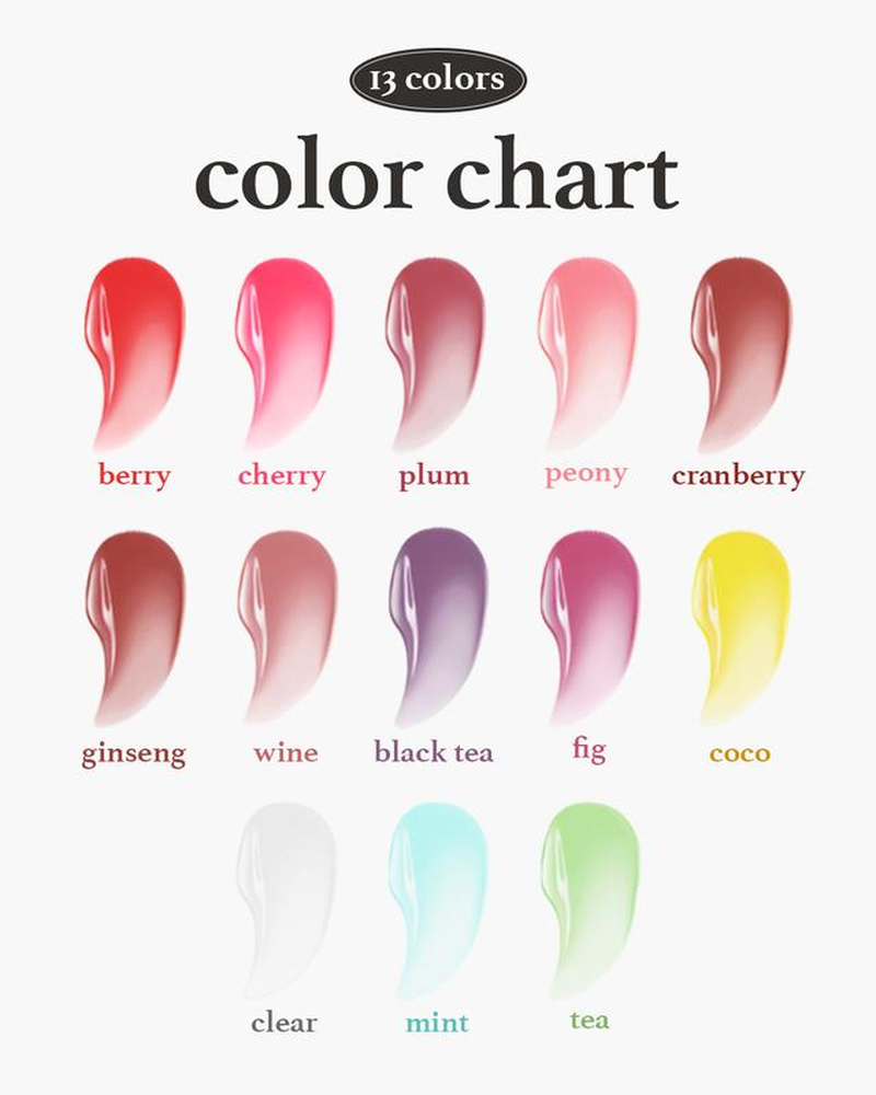 Nooni Korean Apple Lip Oil + Lip Stain | Glossy Lip Stain, Tinting & Long Lasting, Moisturizing Lip Care (13 Options) Hydrate Lipgloss Lipstick Makeup Glossy Hydrating Moisturizer Plump Transfer-Proof
