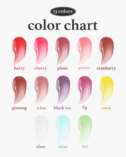 Nooni Korean Apple Lip Oil + Lip Stain | Glossy Lip Stain, Tinting & Long Lasting, Moisturizing Lip Care (13 Options) Hydrate Lipgloss Lipstick Makeup Glossy Hydrating Moisturizer Plump Transfer-Proof