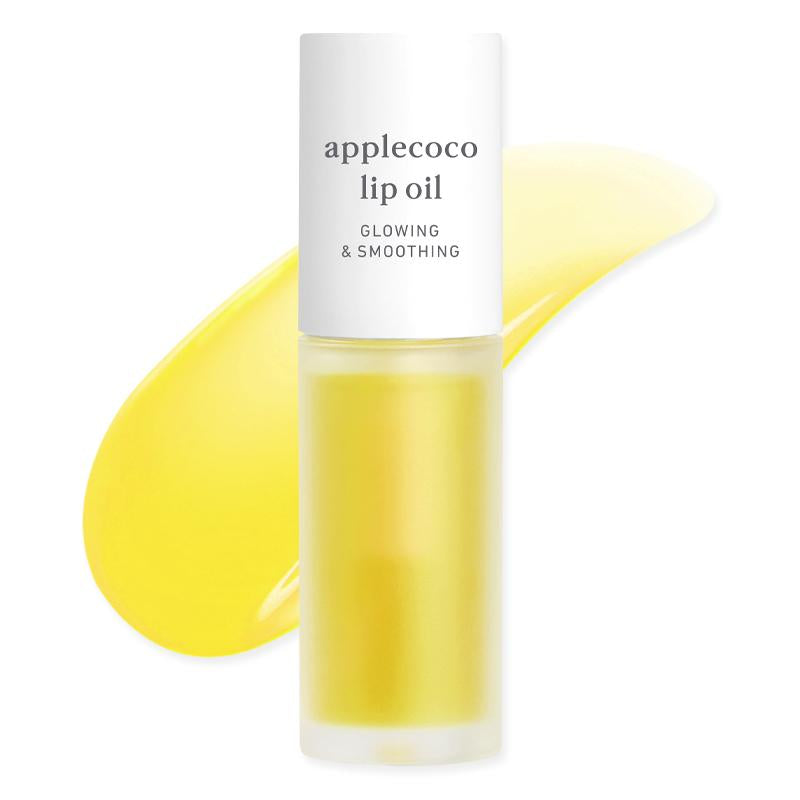 Nooni Korean Apple Lip Oil + Lip Stain | Glossy Lip Stain, Tinting & Long Lasting, Moisturizing Lip Care (13 Options) Hydrate Lipgloss Lipstick Makeup Glossy Hydrating Moisturizer Plump Transfer-Proof
