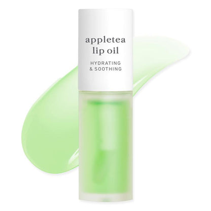Nooni Korean Apple Lip Oil + Lip Stain | Glossy Lip Stain, Tinting & Long Lasting, Moisturizing Lip Care (13 Options) Hydrate Lipgloss Lipstick Makeup Glossy Hydrating Moisturizer Plump Transfer-Proof